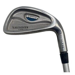 knight venom low cg 7 iron golf club right handed platinum low torque READ